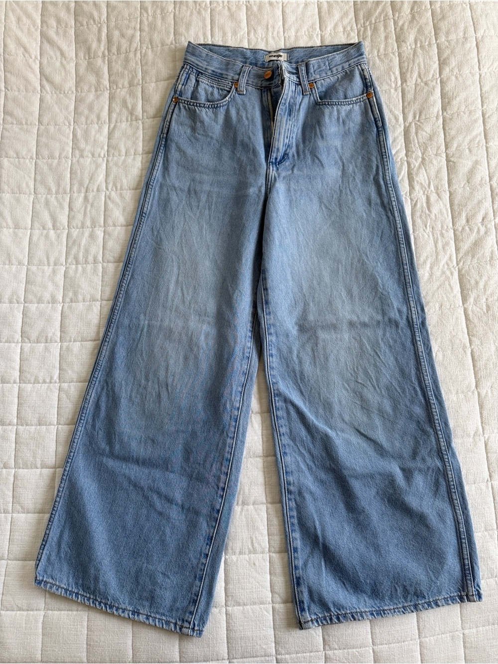 Wrangler Light Blue Wide Leg Women’s Jeans